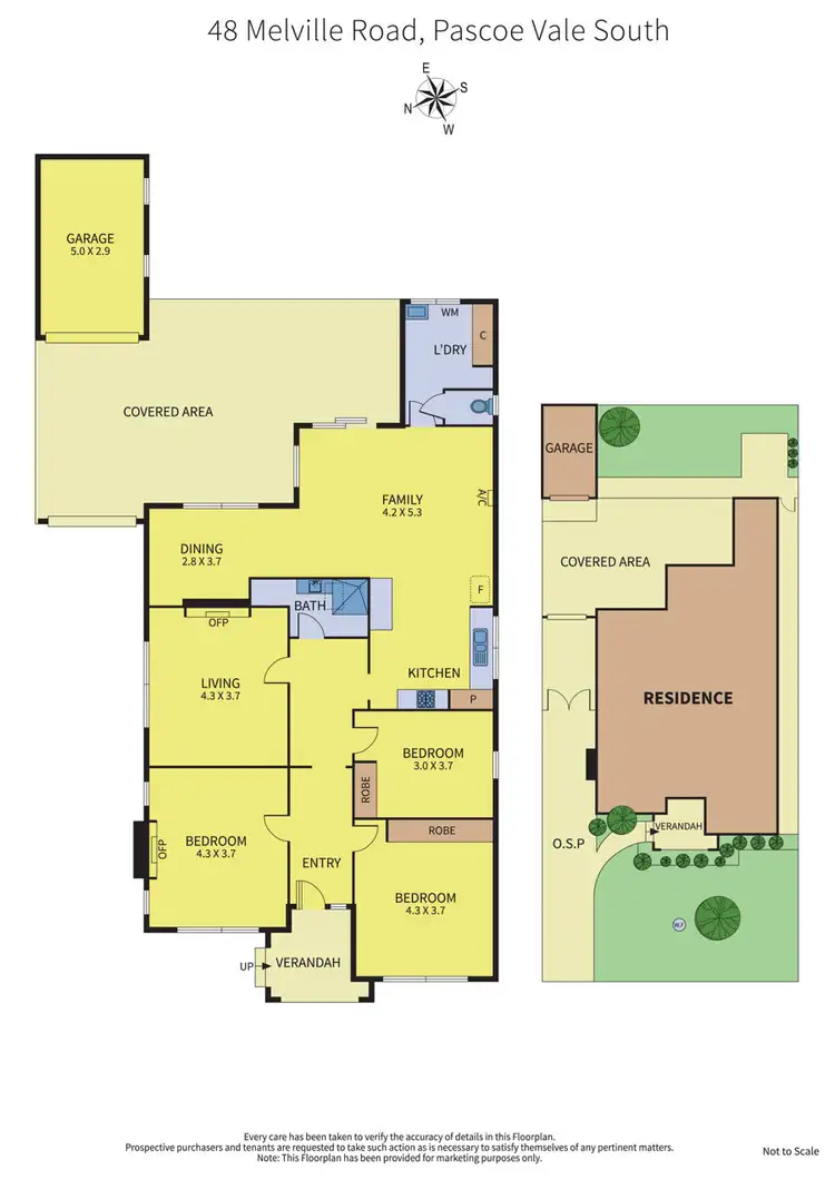 Floorplan of Homely house listing, 48 Melville Road, Pascoe Vale South VIC 3044