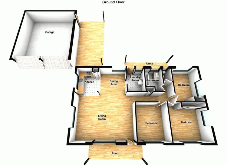 Floorplan of Homely house listing, z48 Christopher Street, Slacks Creek QLD 4127