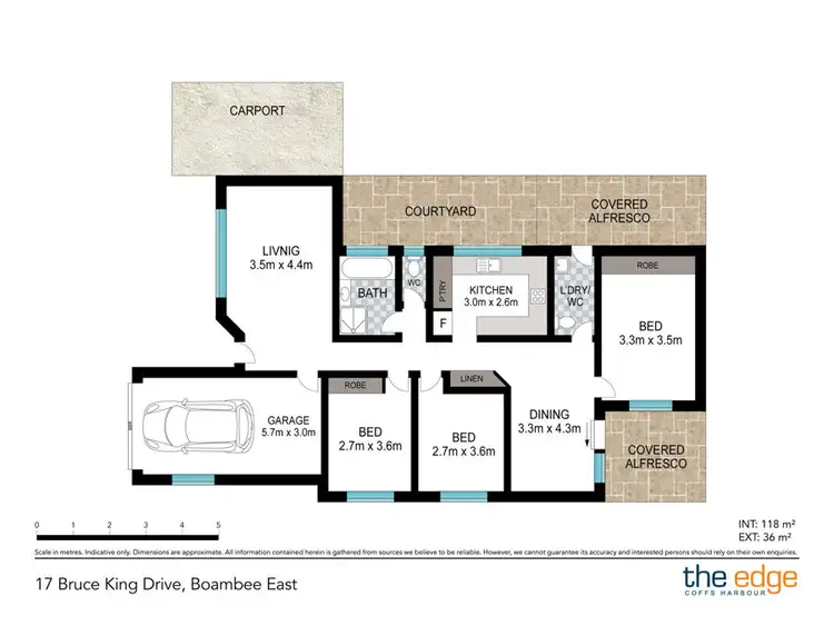 Floorplan of Homely house listing, 17 Bruce King Drive, Boambee East NSW 2452