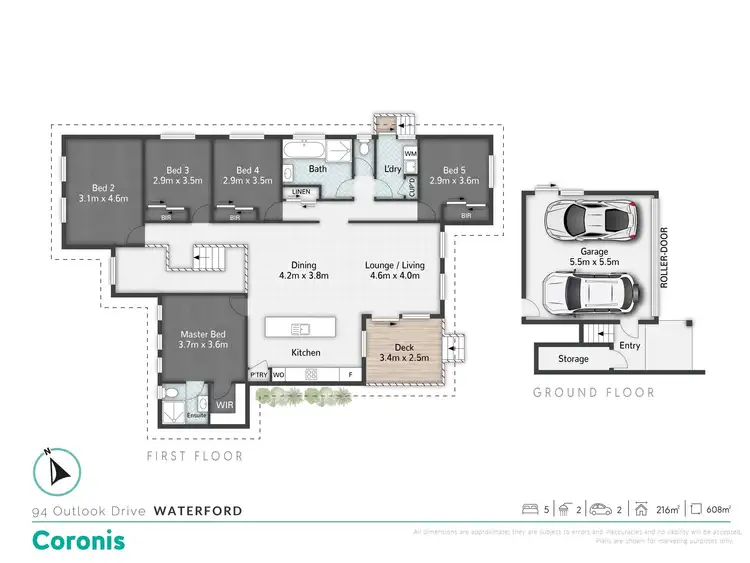 Floorplan of Homely house listing, 94 Outlook Drive, Waterford QLD 4133