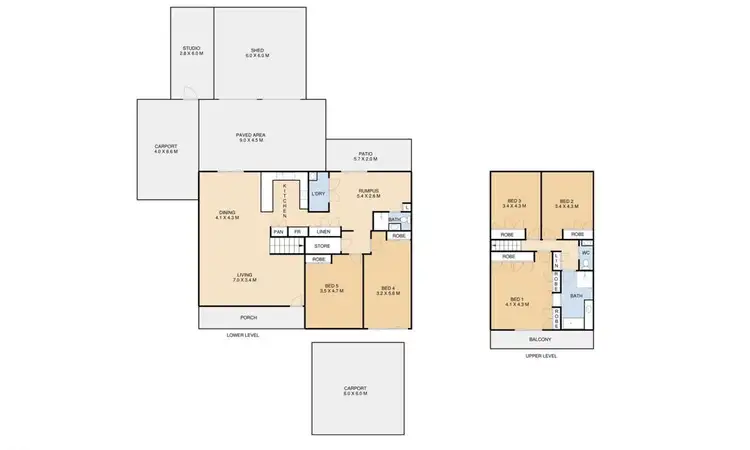 Floorplan of Homely house listing, 13 Edzill Street, Wilsonton Heights QLD 4350
