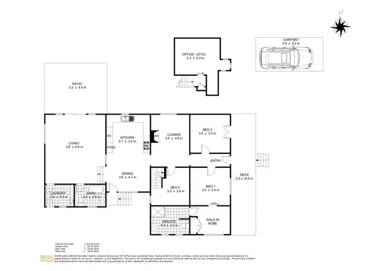 Floorplan of Homely house listing, 55 Holberton, Rockville QLD 4350