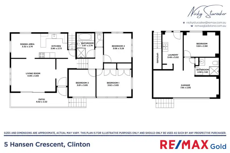 Floorplan of Homely house listing, 5 Hansen Crescent, Clinton QLD 4680