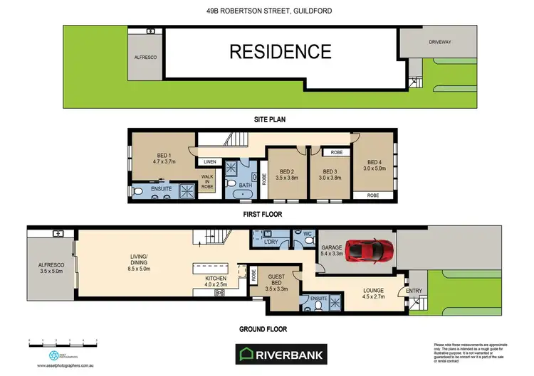 Floorplan of Homely terrace listing, 49b Robertson Street, Guildford NSW 2161