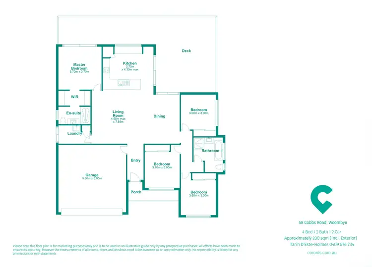 Floorplan of Homely house listing, 58 Cobbs Road, Woombye QLD 4559