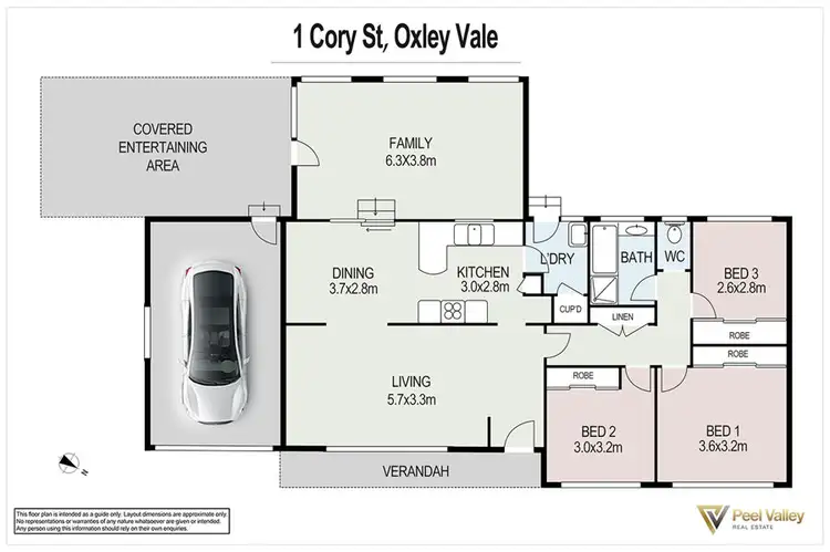 Floorplan of Homely house listing, 1 Cory Street, Tamworth NSW 2340