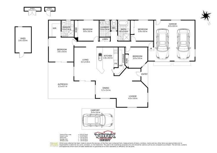 Floorplan of Homely house listing, 28 Dalzell Crescent, Darling Heights QLD 4350