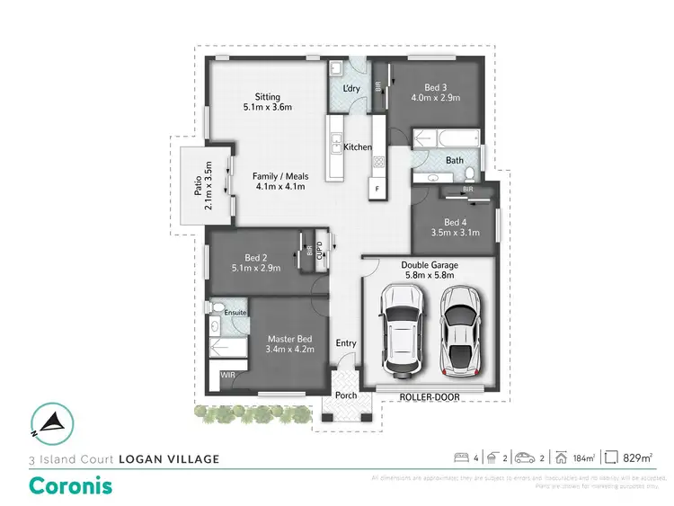 Floorplan of Homely house listing, 3 Island Court, Logan Village QLD 4207