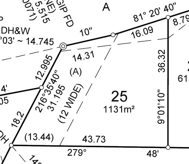 Floorplan of Homely land listing, 9 Wildwood Way (Lot 25 Timberline Estate), Thrumster NSW 2444