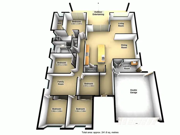 Floorplan of Homely house listing, 53 Foxwood Cct, Wakerley QLD 4154
