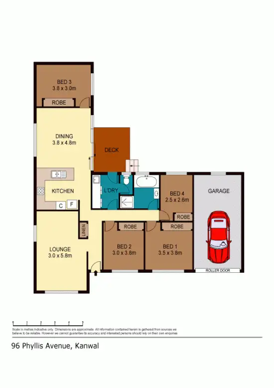 Floorplan of Homely house listing, 96 Phyllis Avenue, Kanwal NSW 2259