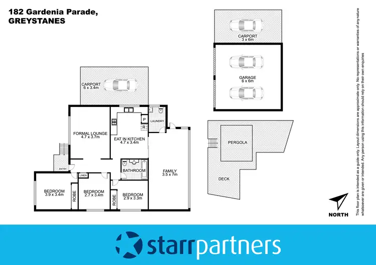 Floorplan of Homely house listing, 182 Gardenia Parade, Greystanes NSW 2145