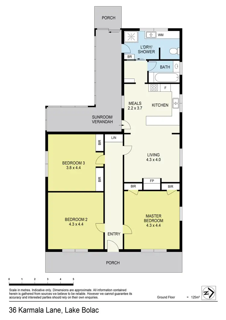Floorplan of Homely rural property listing, 36 Karmala Lane, Lake Bolac VIC 3351