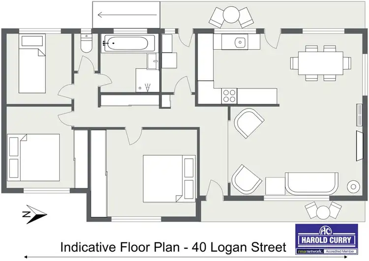 Floorplan of Homely house listing, 40 Logan Street, Tenterfield NSW 2372