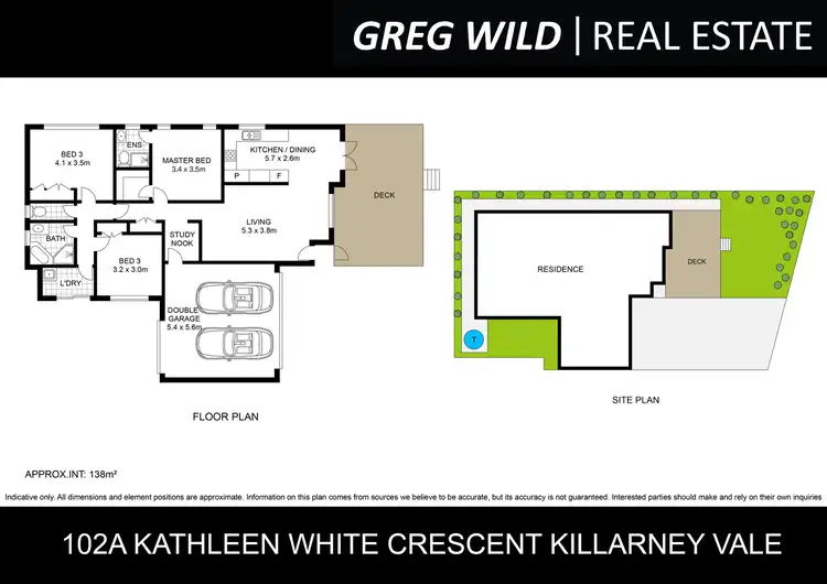 Floorplan of Homely house listing, 102A Kathleen White Crescent, Killarney Vale NSW 2261