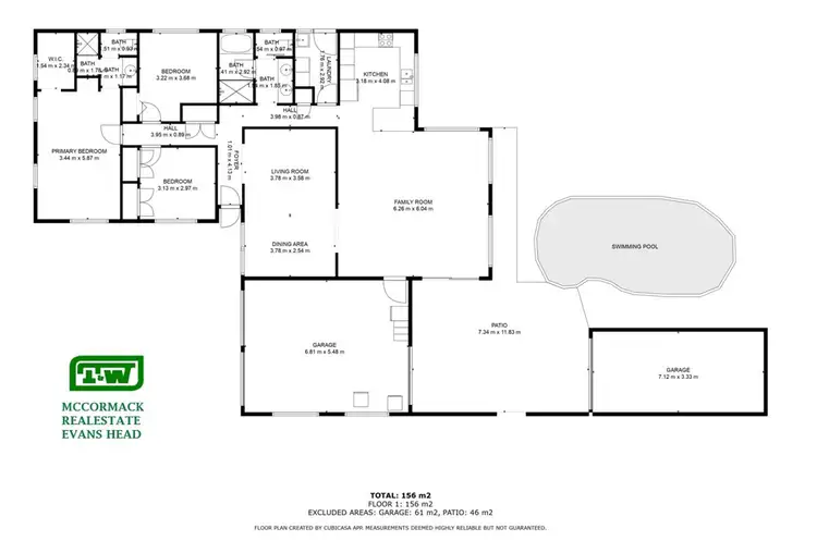 Floorplan of Homely house listing, 27 Carrabeen Street, Evans Head NSW 2473