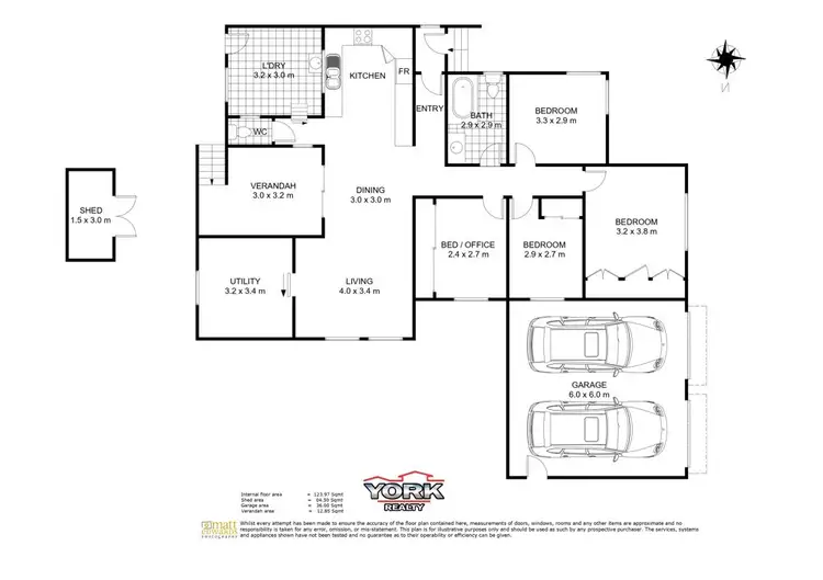 Floorplan of Homely house listing, 2 Monash Street, Newtown QLD 4350
