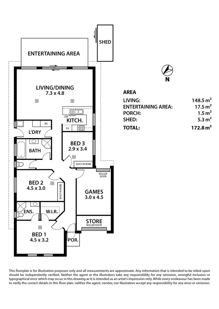 Floorplan of Homely house listing, 2D Olive Street, Murray Bridge SA 5253