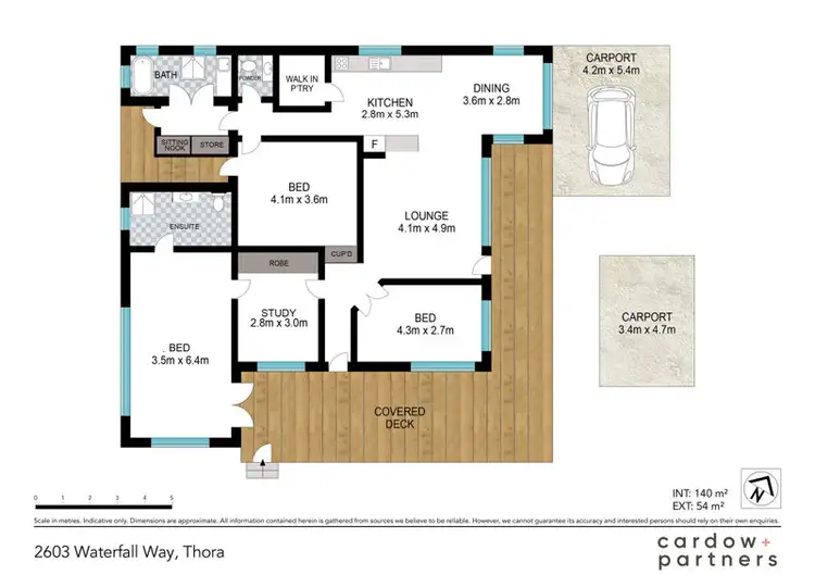 Floorplan of Homely house listing, 2603 Waterfall Way, Bellingen NSW 2454