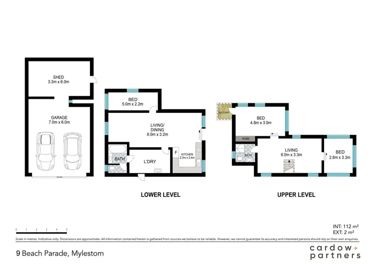 Floorplan of Homely house listing, 9 Beach Parade, Mylestom NSW 2454