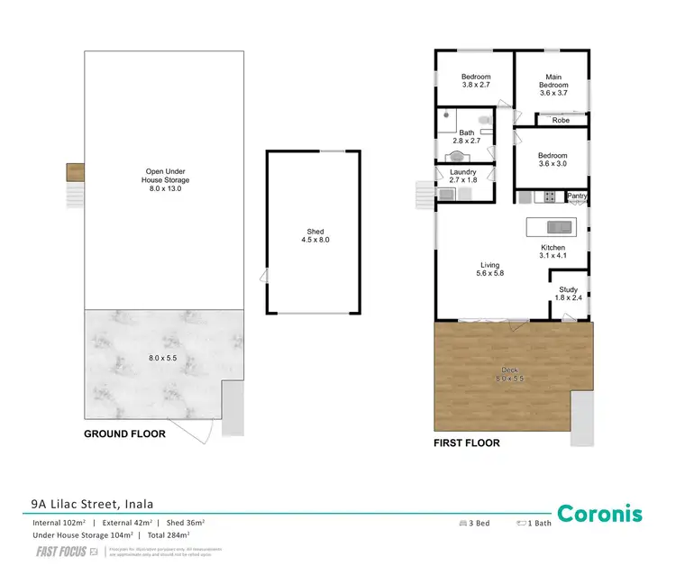 Floorplan of Homely house listing, 9A Lilac Street, Inala QLD 4077
