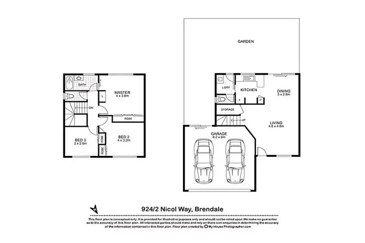 Floorplan of Homely house listing, 924/2 Nicol Way, Brendale QLD 4500