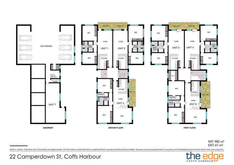 Floorplan of Homely block of units listing, 22 Camperdown Street, Coffs Harbour NSW 2450