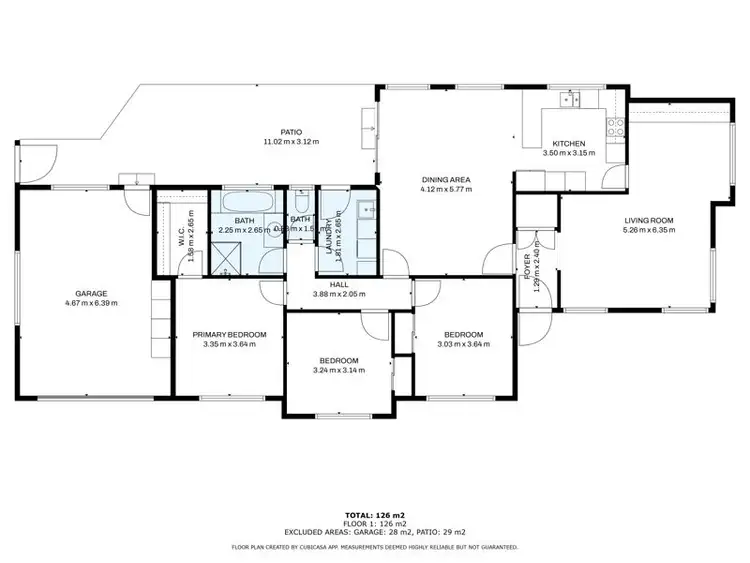 Floorplan of Homely house listing, 10 Biggs Court, Albany Creek QLD 4035