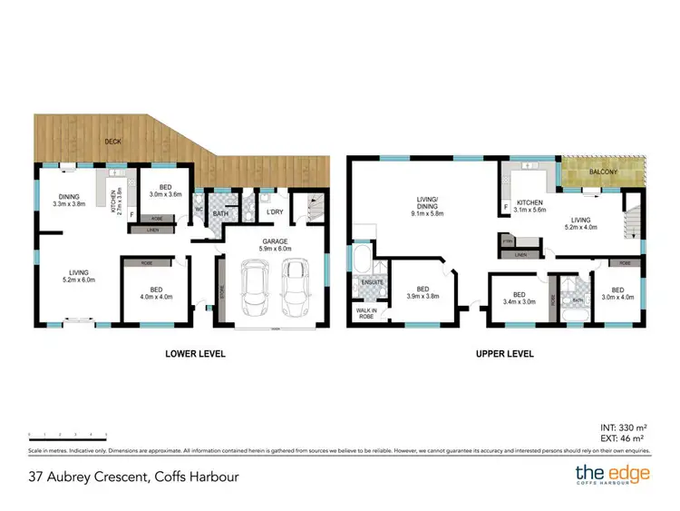 Floorplan of Homely house listing, 37 Aubrey Crescent, Coffs Harbour NSW 2450