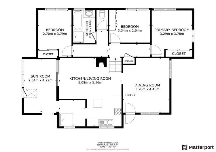 Floorplan of Homely house listing, 10 Anderson Street, Toormina NSW 2452