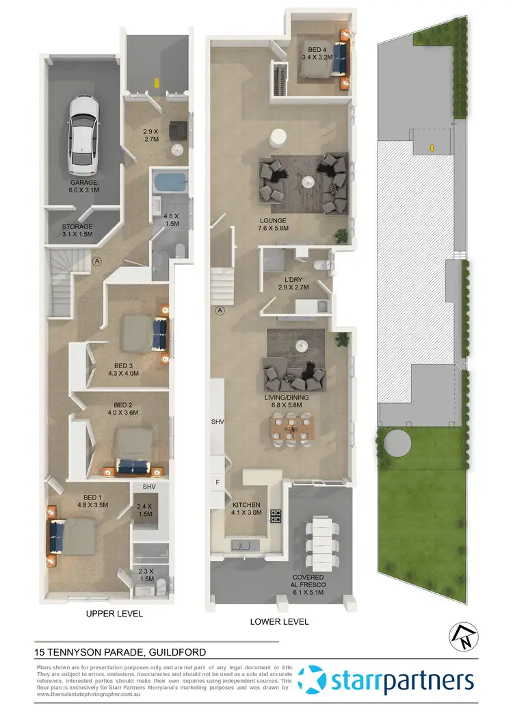 Floorplan of Homely house listing, 15 Tennyson Parade, Guildford NSW 2161