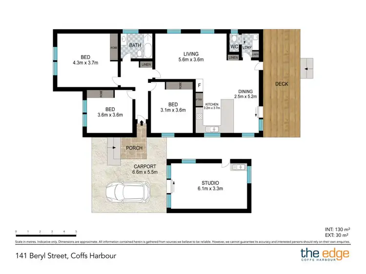 Floorplan of Homely house listing, 141 Beryl Street, Coffs Harbour NSW 2450