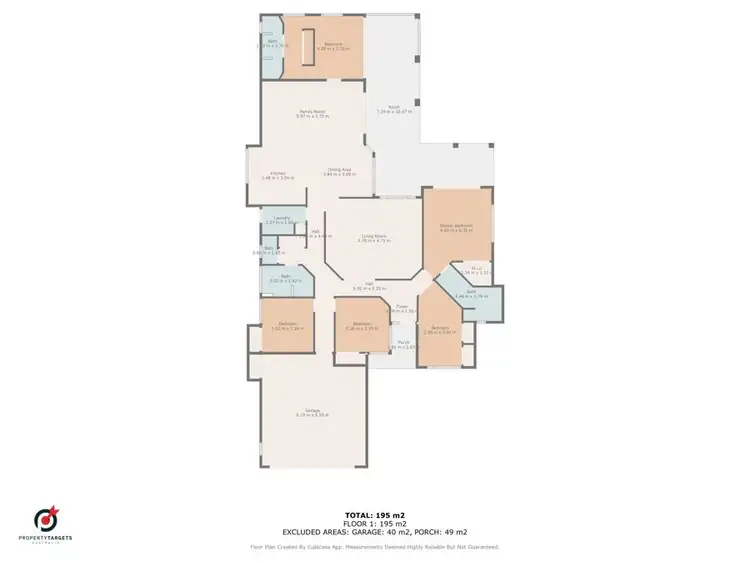 Floorplan of Homely house listing, 33 Wilson Road, Armstrong Beach QLD 4737