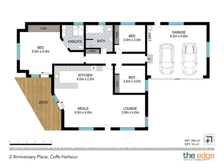 Floorplan of Homely house listing, 2 Anniversary Place, Coffs Harbour NSW 2450