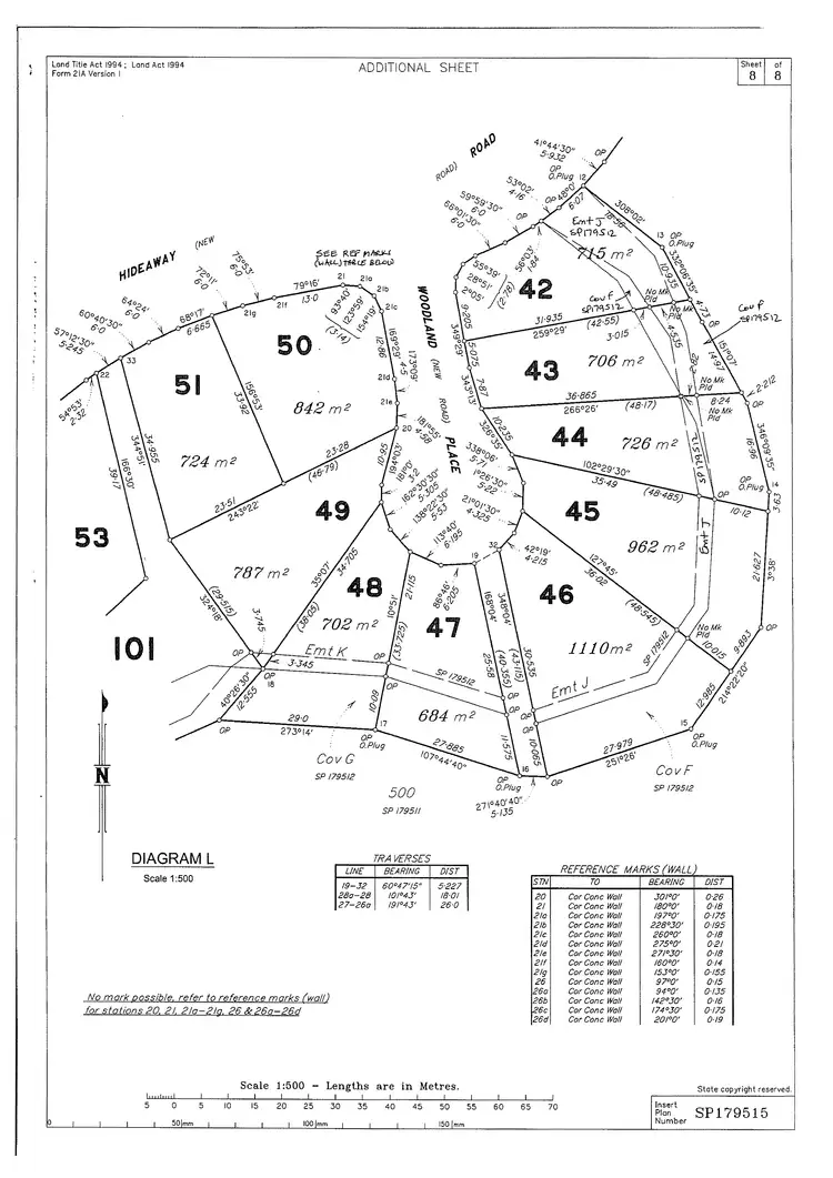 Floorplan of Homely land listing, 5 Woodland Place, Zilzie QLD 4710