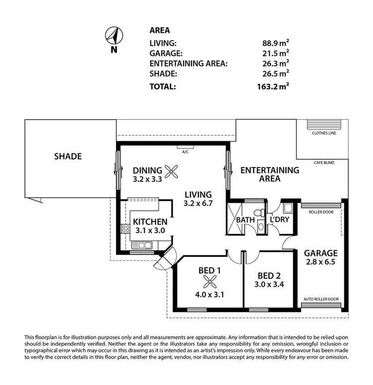 Floorplan of Homely house listing, 3/3-5 Hawke Road, Murray Bridge SA 5253