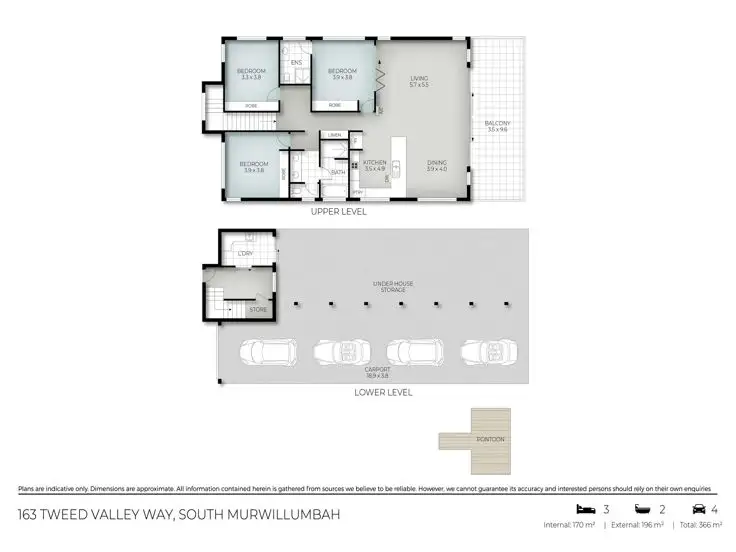 Floorplan of Homely house listing, 163 Tweed Valley Way, South Murwillumbah NSW 2484