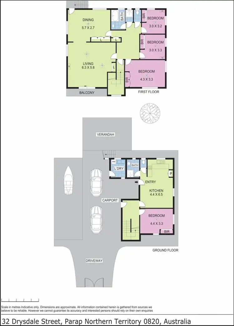 Floorplan of Homely house listing, 32 Drysdale Street, Parap NT 820