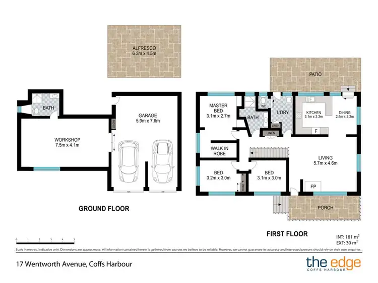 Floorplan of Homely house listing, 17 Wentworth Avenue, Coffs Harbour NSW 2450