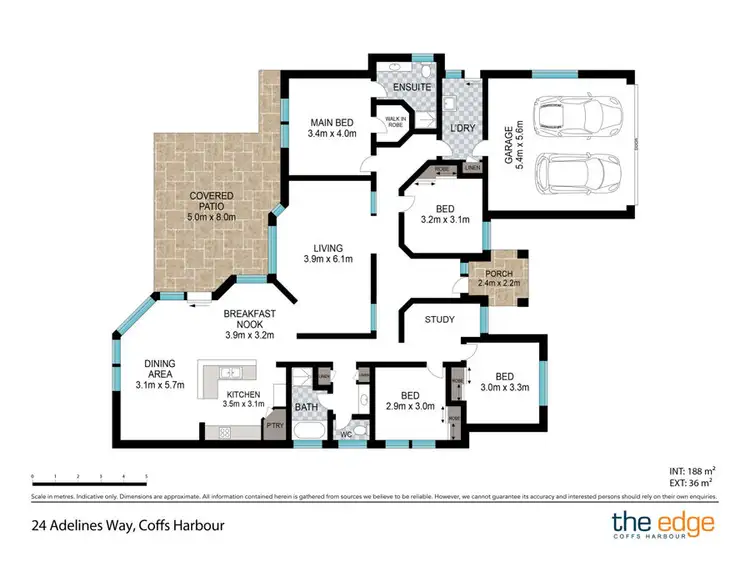 Floorplan of Homely house listing, 24 Adelines Way, Coffs Harbour NSW 2450