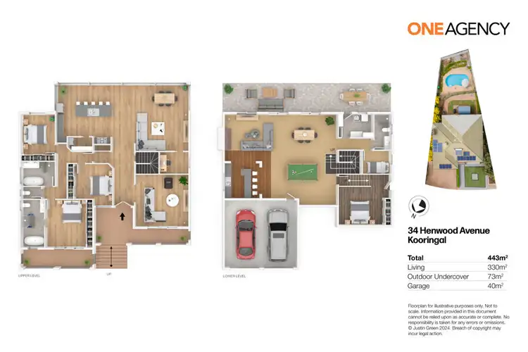 Floorplan of Homely house listing, 34 HENWOOD AVENUE, Kooringal NSW 2650