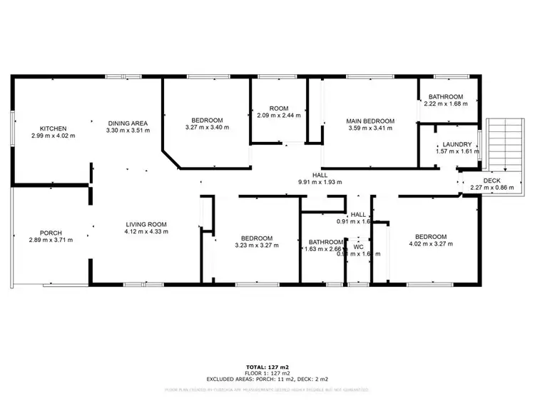 Floorplan of Homely house listing, 46 Old Veteran Road, Veteran QLD 4570
