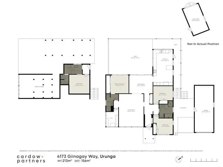 Floorplan of Homely house listing, 4173 Giinagay Way, Urunga NSW 2455
