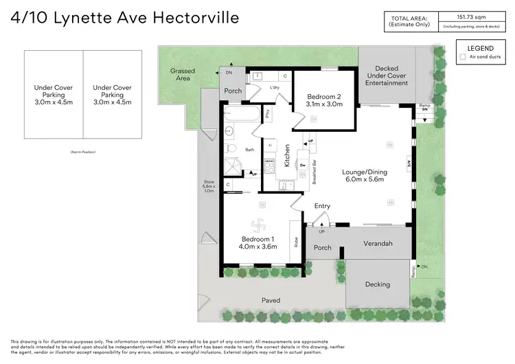 Floorplan of Homely unit listing, 4/10 Lynette Ave, Hectorville SA 5073