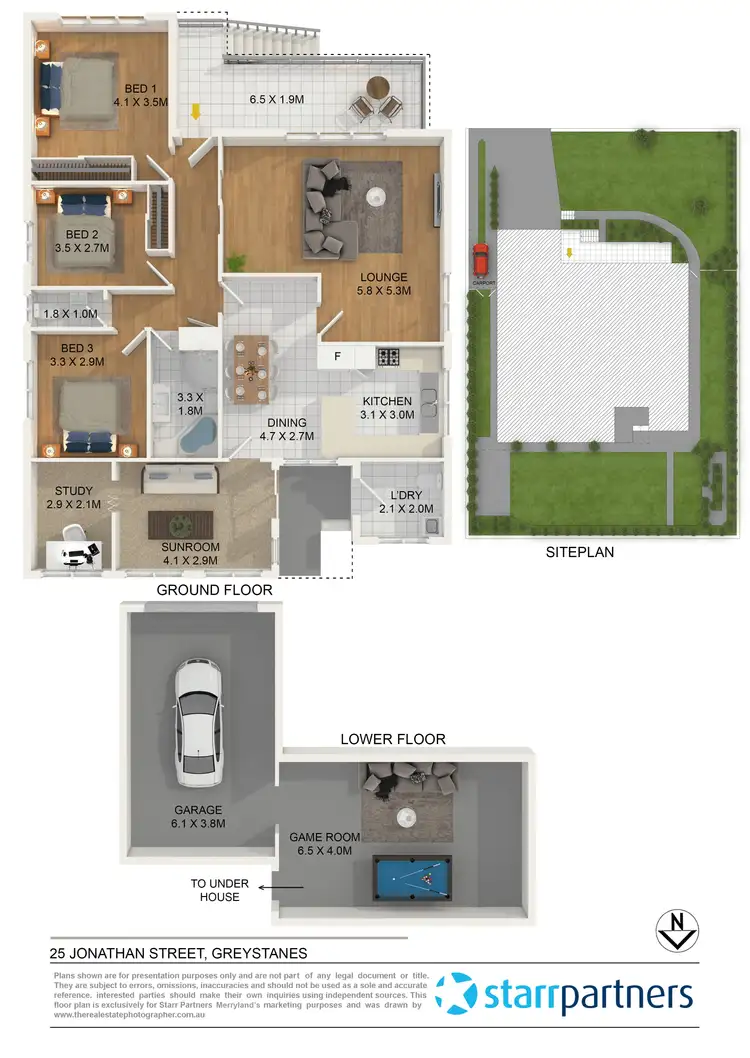 Floorplan of Homely house listing, 25 Jonathan Street, Greystanes NSW 2145