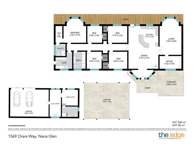 Floorplan of Homely rural property listing, 1569 Orara Way, Nana Glen NSW 2450