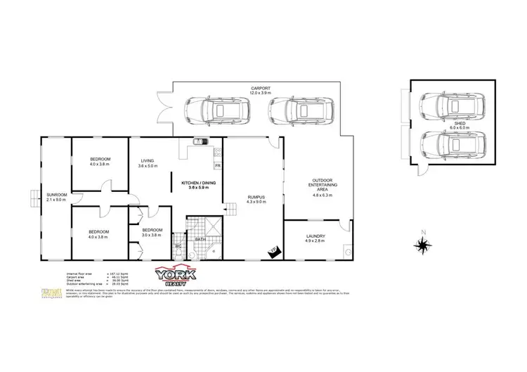 Floorplan of Homely house listing, 136 Stuart Street, Mount Lofty QLD 4350