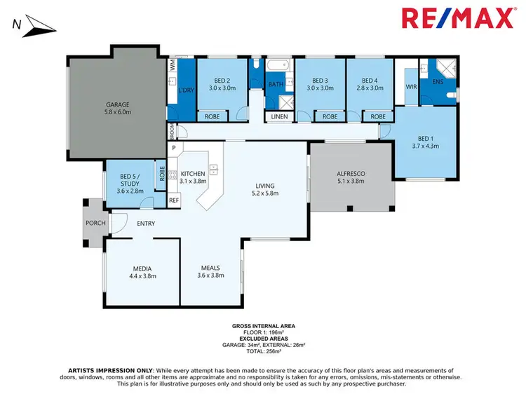 Floorplan of Homely house listing, 83 Countryview Street, Woombye QLD 4559
