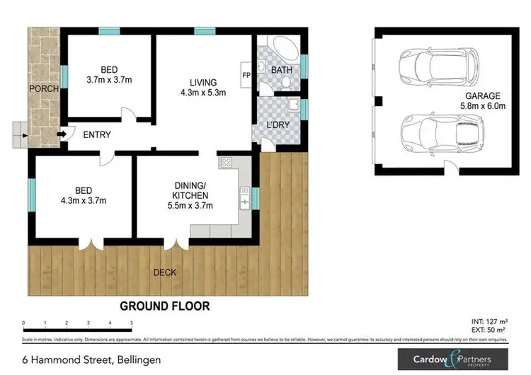 Floorplan of Homely house listing, 6 Hammond St, Bellingen NSW 2454