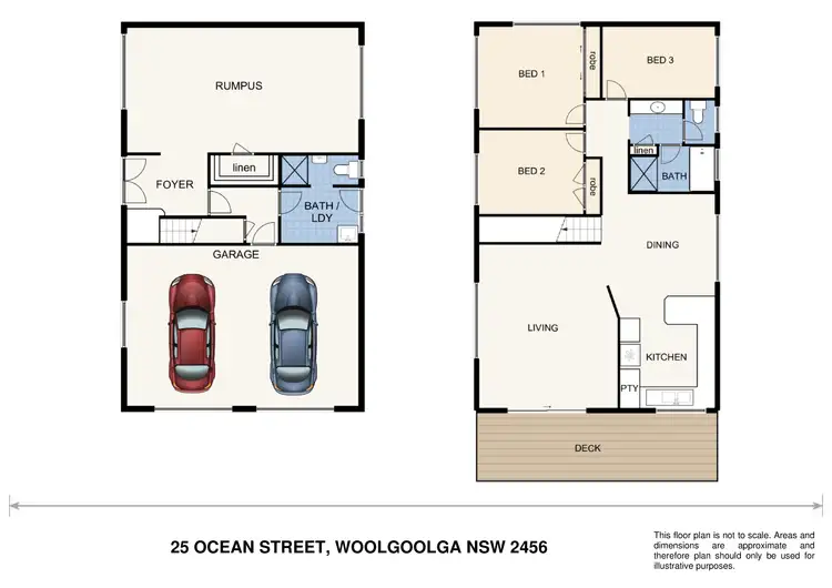 Floorplan of Homely house listing, 25 Ocean Street, Woolgoolga NSW 2456